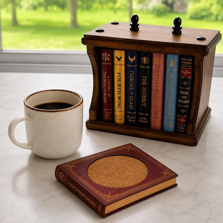Book coasters