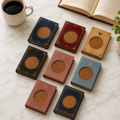 Book coasters